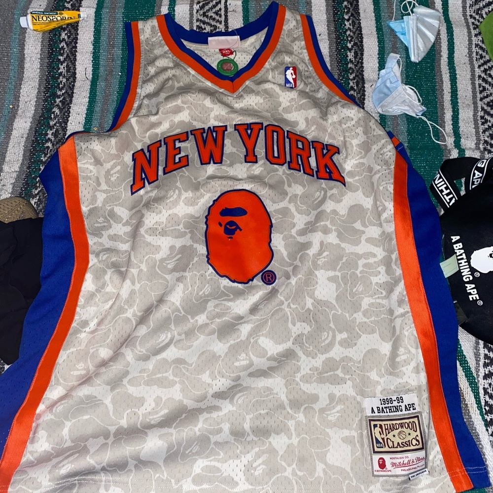 Bape jersey XXL New York Knicks